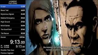 Infamous Any%  Speedrun in 2:57:14