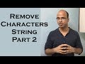 Remove Characters from Number String in Java  | use of StringBuffer in Java Part 2