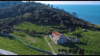 Skanderbeg church  Kepi i Rodonit Durres ( Video 4K)