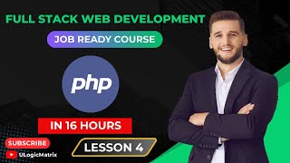 PHP Data Types || Full Stack Web Development || Full Course || Lesson #4