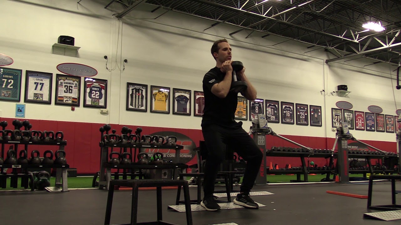 Eccentric Goblet Squat Youtube