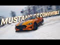 2018 FORD MUSTANG GT CONVERTIBLE BUILD | GTA 5 Vapid Dominator GT Customization (The Chop Shop DLC)
