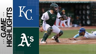 Royals vs. A's Game Highlights (8/21/23) | MLB Highlights