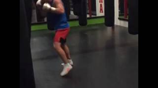 OMG: Khabib Nurmagomedov training for Michael Johnson at UFC 205
