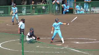 【2018夏☆徳島大会決勝/代打でセンター前ヒット】2018/07/26生光学園高3年生・室井蓮太朗(小松島中)