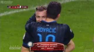 Inter vs Sampdoria 2-0 | TIM Cup | 21/01/2015 | (Primer gol Shaqiri con el Inter)