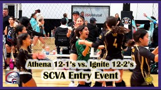 Athena 12-1's vs. Ignite 12 Elite 11/24/24