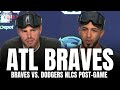 Freddie Freeman & Eddie Rosario React to Atlanta Winning NLCS vs. Dodgers, 