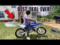 Finding AND Buying My NEW YZ125!! (FaceBook Market Place)