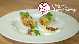 Tyrolean Ham and Cabbage Strudel | Recipe by HANDL TYROL