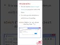 Pop up boxes In JavaScript #shorts #shortsvideo #youtubeshorts #interview