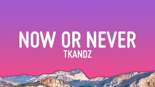 TKANDZ - Now Or Never (Lyrics) | If I could do it then why can't you tiktok