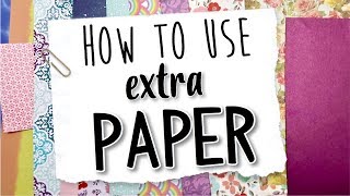 8 Creative Ways To Use Paper! Scrapbook paper craft ideas for teens/adults