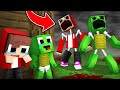 Baby JJ and Mikey Hide From SCARY JJ and Mikey Exe in Minecraft - Maizen