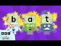 CVC Words with the letter A and T | Learn to Read | @officialalphablocks