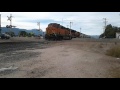 rare bnsf hopper train with a blue cefx rent locomotive