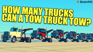 How Many Trucks Can a Tow Truck Tow? | BeamNG