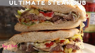 My Ultimate Steak Sub Sandwich || Delicious for Lunch or Dinner