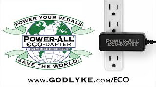 Power-All Eco-Dapter | Carbonfree Power Supply for Guitar Effect Pedals