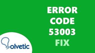 ERROR CODE 53003 Microsoft ✅ FIX ✅Outlook, Teams, 365 etc