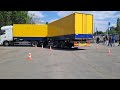 How to reverse into position in our yard to drop containers