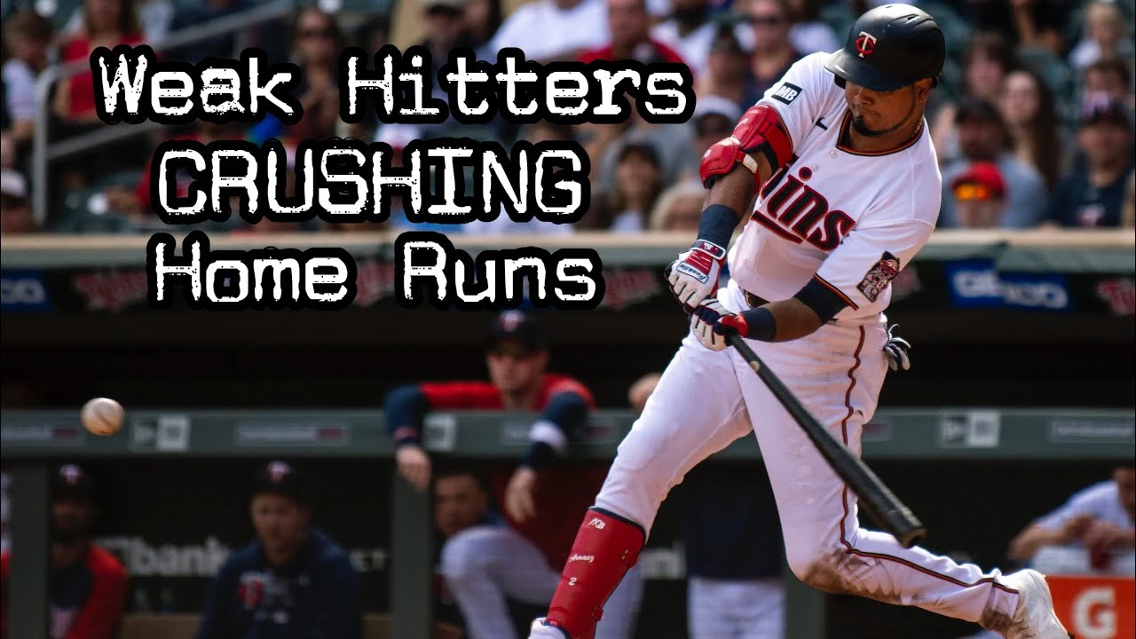 MLB | Weak Hitters Crushing Home Runs - YouTube