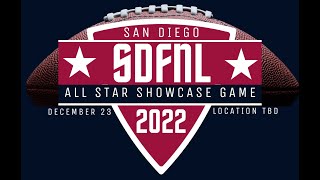 SDFNL Magazine, Showcase Game 2022, 12/23/22, 6pm