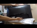 benq gw2270 va led monitor unboxing