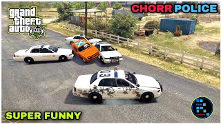 GTA V | CHORR VS POLICE SUPER FUNNY GAME MODE WITH RON