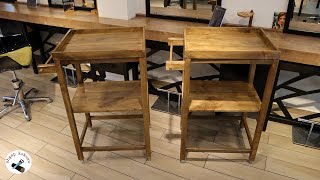 How To Build A Serving Cart  / Servis Arabası /Serving Trolley Wooden