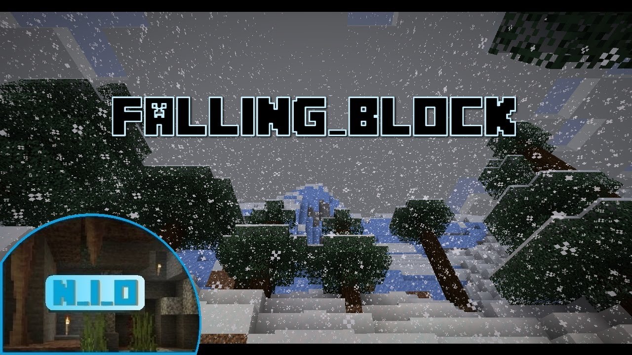 Minecraft Falling Block Youtube