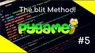 Pygame.surface.blit EXPLAINED!!