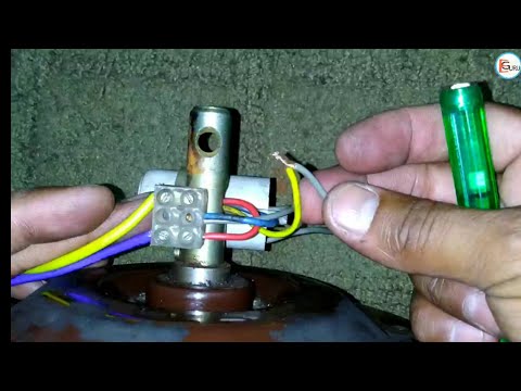 Ceiling Fan Connection Wiring Diagram