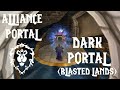 Alliance Portal To The Dark Portal (Blasted Lands) - How To Get There! Easy [WoW Classic Cataclysm]