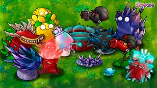 ВСЕ ИМПЕРАТОРСКИЕ ГИБРИДЫ | Plants vs Zombies Fusion mod [16]