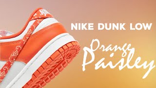 ORANGE PAISLEY 2022 Nike Dunk Low | Release Update and Detailed Look