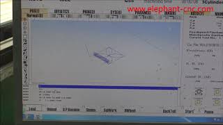 Step2: BLUE ELEPHANT Weihong Control System CNC Router Load G Code