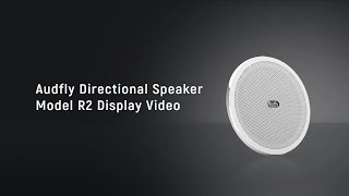 Experience Precision Sound with Model R2: Ceiling-Mounted Speaker Demo