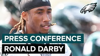 CB Ronald Darby Talks How He Prepared For Camp & More | Eagles Press Conference