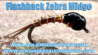 Flashback Zebra Midge, Holsinger's Fly Shop, Episode 558