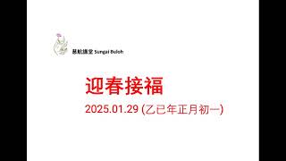 2025年01月29日 (乙已年正月初一) 迎春接福