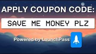 How To Create A Coupon Code For Your LaunchPass Server