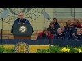 Students Walk Out of VP Mike Pence Notre Dame Graduation Speech