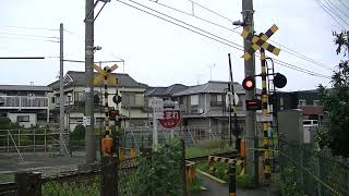 01121　南海電鉄紀ノ川8号踏切　南海加太線東松江駅の近くの西側の踏切