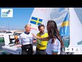 2022 470 european championship sweden interview gold medalists