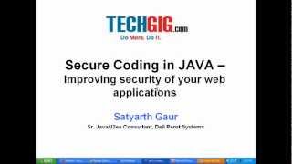 Introduction - Secure Coding in JAVA - Improve security in your web applications