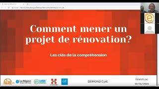 Webconférence - Comment mener un projet de rénovation ?