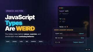 JavaScript Data Types Deep Dive | JS Internals #3