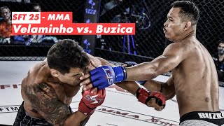 FULL FIGHT MMA | SFT 25 VELAMINHO vs. BUZICA #mma #brazilianmma #combatsports
