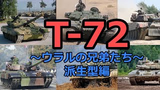 [Weapon commentary] Variation of T-72 (derivative type)